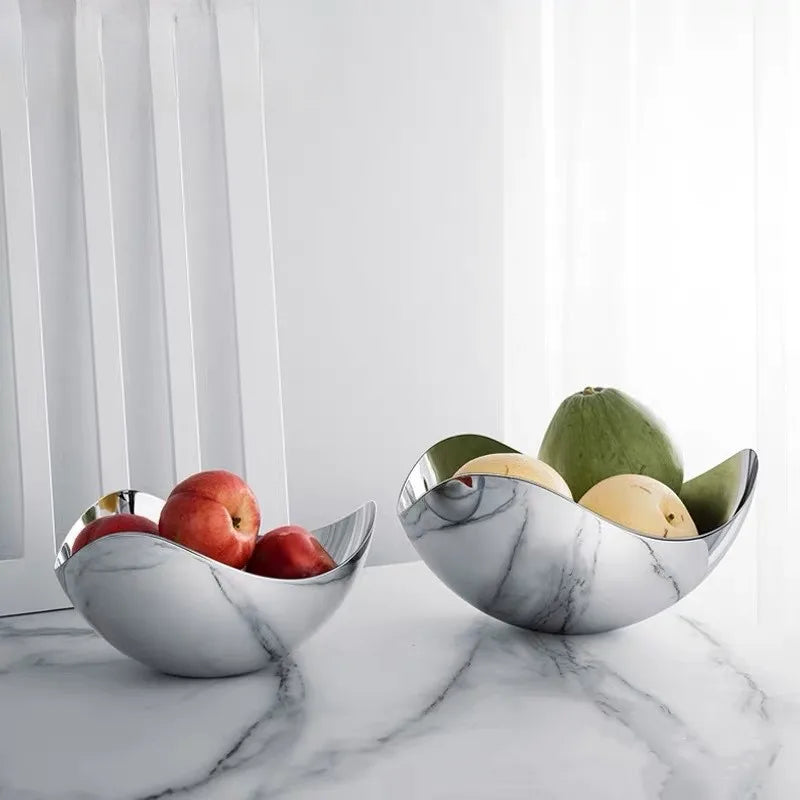 Nordic Noel Sculpted Wave Bowl