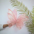 Oversized Iridescent Butterfly Decoration