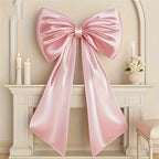 Oversized Satin Bow Tree Topper (120cm)