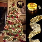 Illuminated Christmas Ribbon Lights