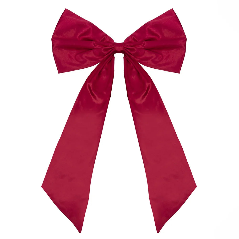 Oversized Satin Bow Tree Topper (120cm)