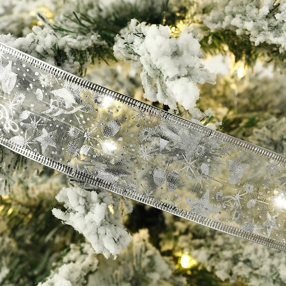 Illuminated Christmas Ribbon Lights