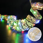Illuminated Christmas Ribbon Lights