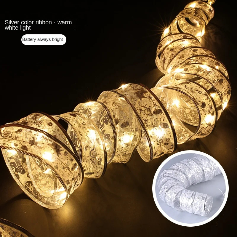 Illuminated Christmas Ribbon Lights